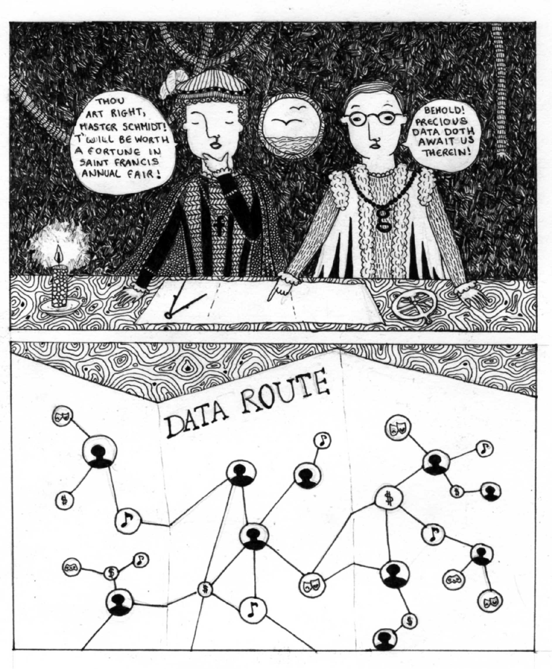 Comic Strip:Data Trade