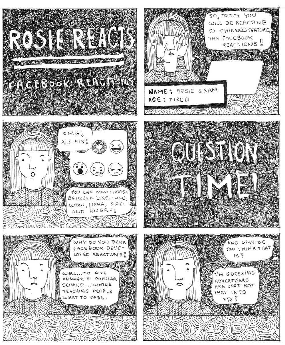Comic Strip:Rosie Reacts